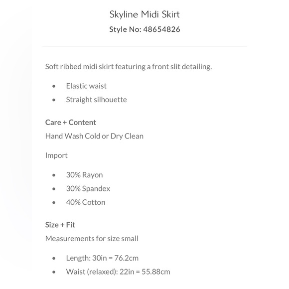 Free People Skyline Midi Skirt - Picture 8 of 8